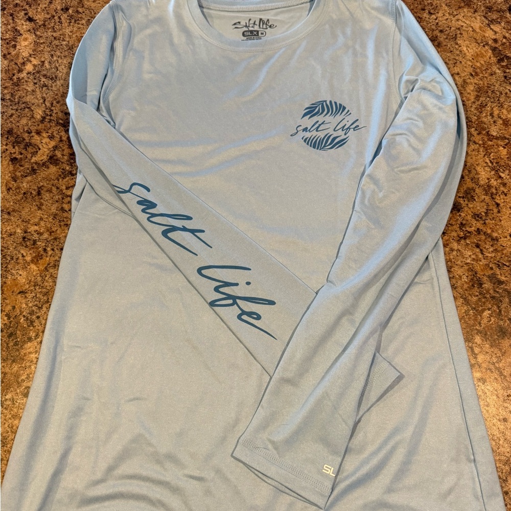 Salt Life Women’s Blue Long Sleeve Shirt